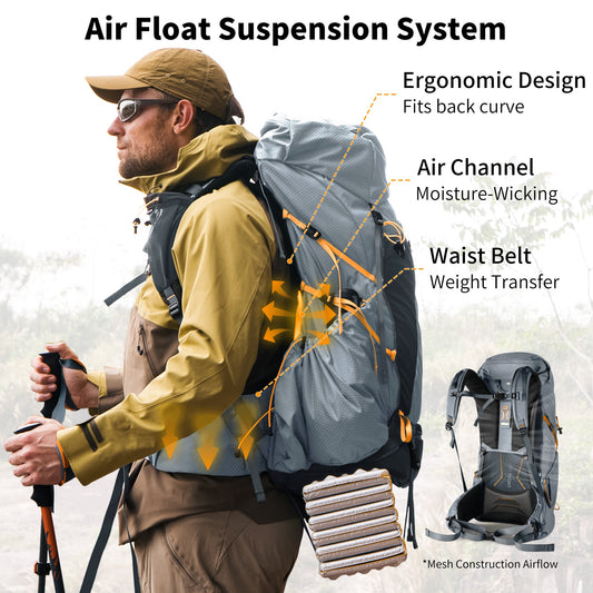 Seek Wind™ Pro Hiking Backpack