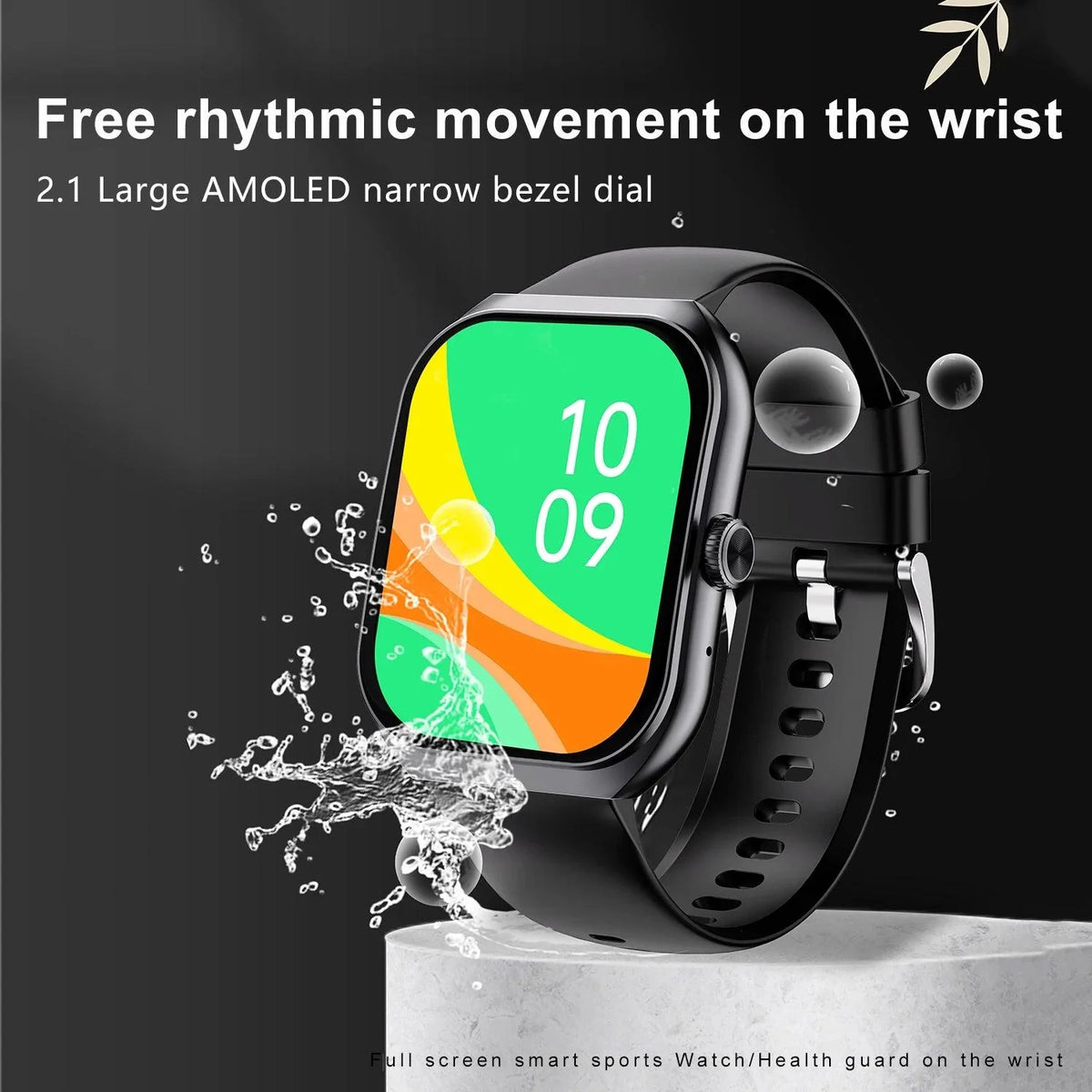 2024 UHD Bluetooth Smartwatch 2.1-inch Screen with 220mah Battery Professional Waterproof for Android iOS