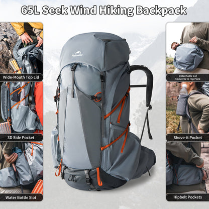 Seek Wind™ Pro Hiking Backpack