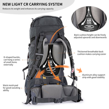 70+5L Mountaineering Backpack