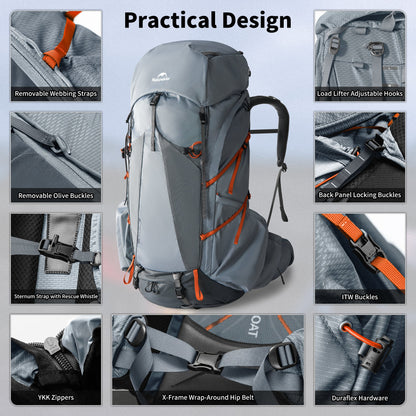 Seek Wind™ Pro Hiking Backpack