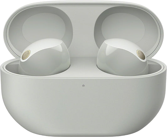 Sony WF-1000XM5 Premium Noise Cancelling Truly Wireless Earbuds, Silver