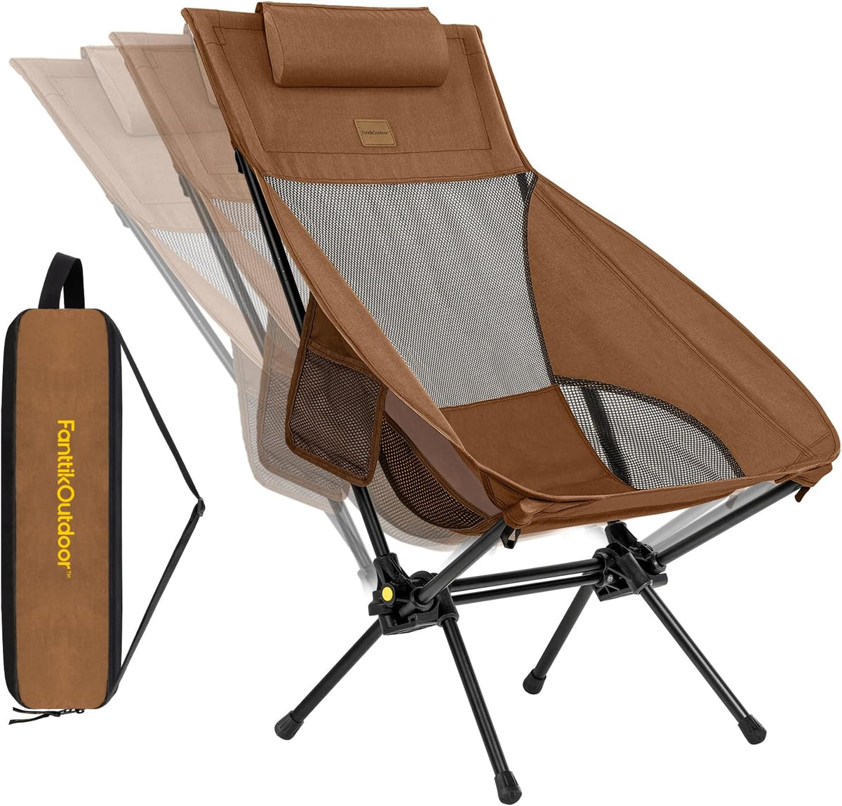FanttikOutdoor Zeta L8 Max Camping Chair, Portable & Lightweight,