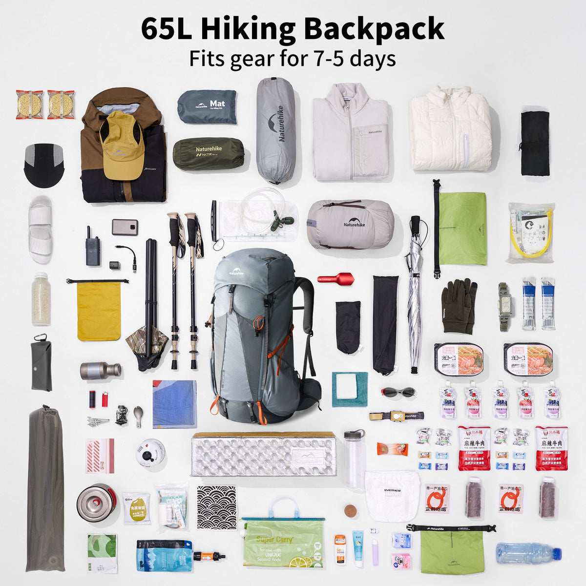 Seek Wind™ Pro Hiking Backpack