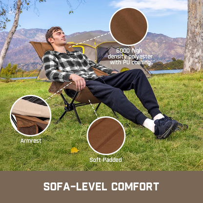 FanttikOutdoor Zeta L8 Max Camping Chair, Portable & Lightweight,
