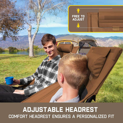 FanttikOutdoor Zeta L8 Max Camping Chair, Portable & Lightweight,