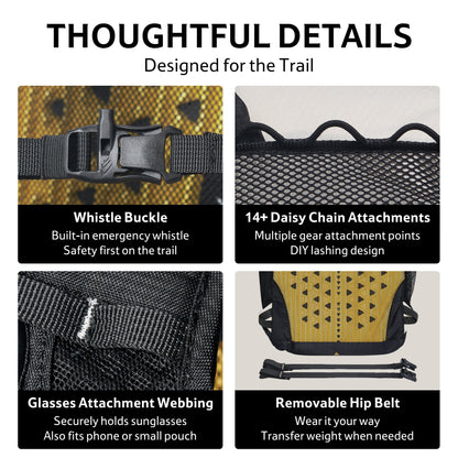 Longwa™ 18L Hiking Backpack