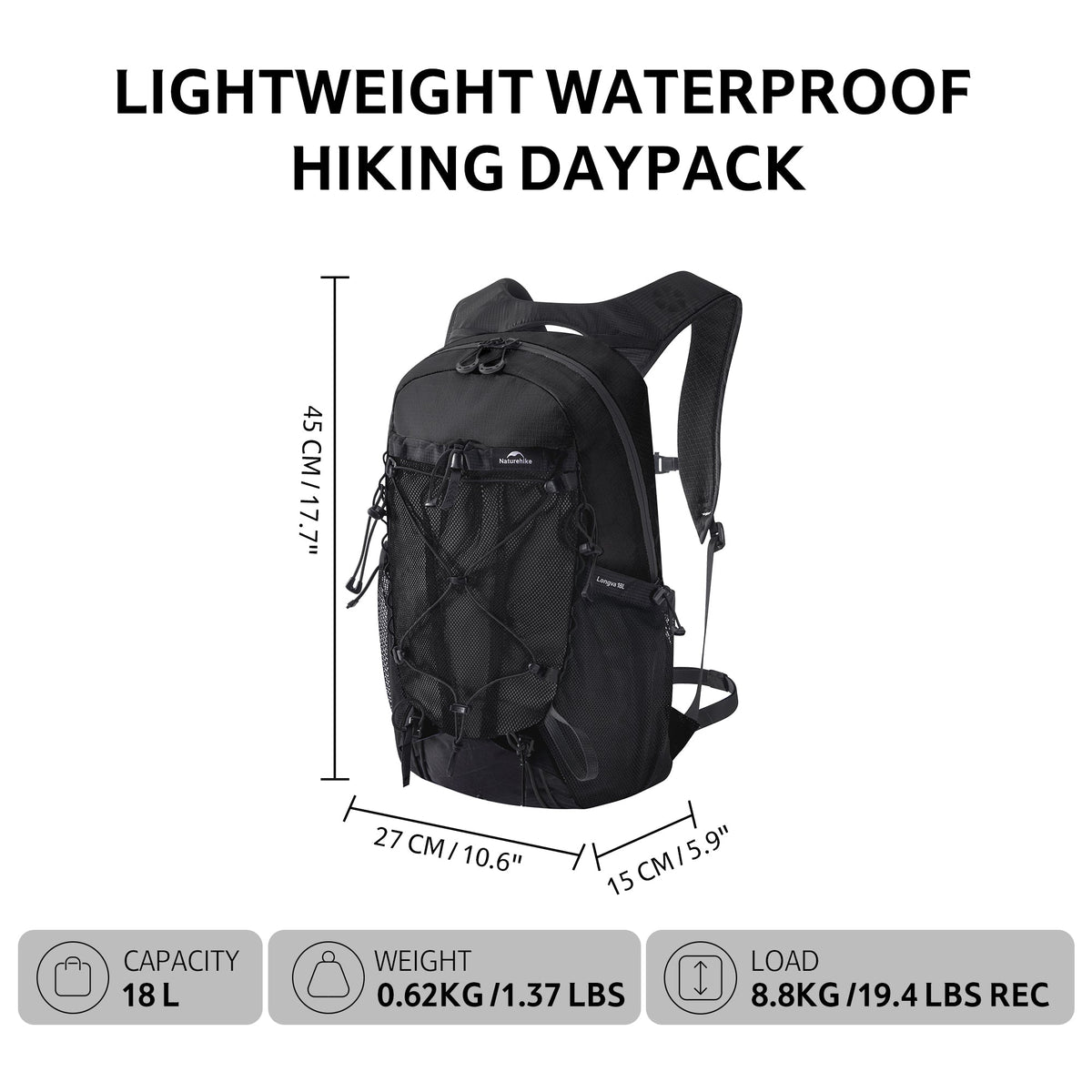 Longwa™ 18L Hiking Backpack