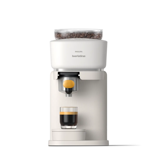 Philips Baristina Espresso machine Milky White