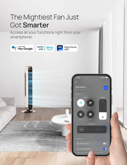 Smart Tower Fan Pilot Max S 714S