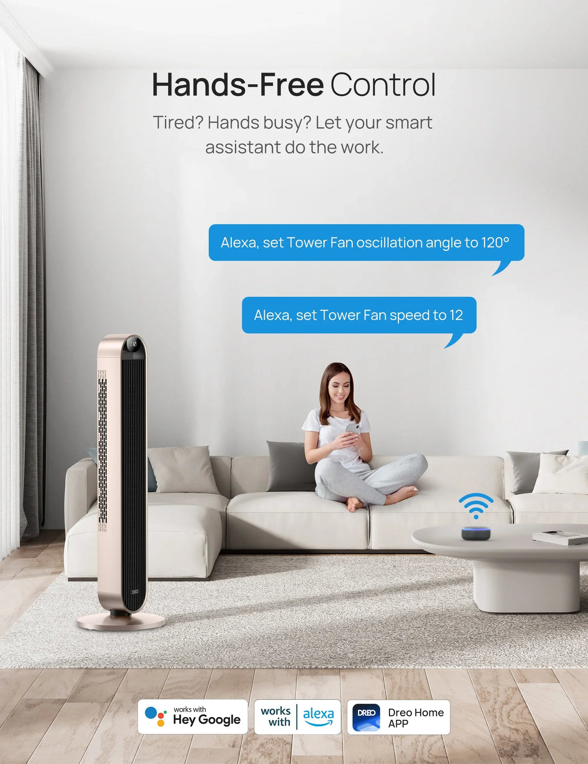 Smart Tower Fan Pilot Max S 714S