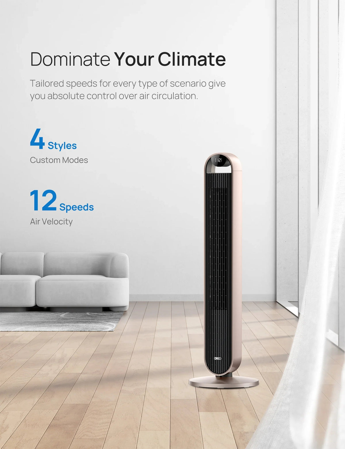 Smart Tower Fan Pilot Max S 714S