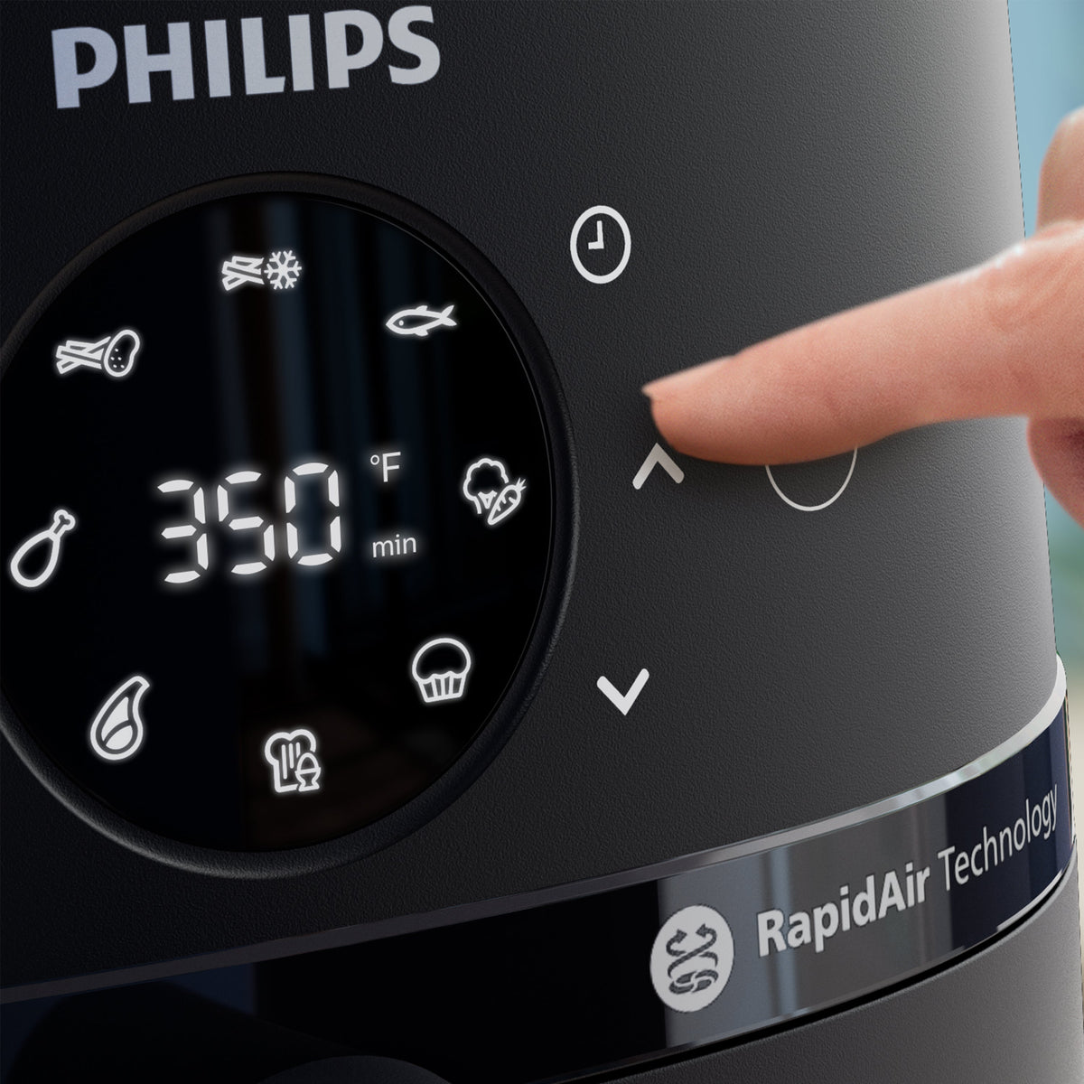 Philips 2000 Series Airfryer with Window, 4.4 Qt (4.2L)