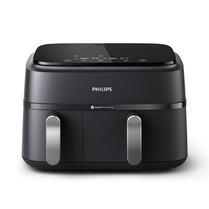 Philips 3000 Series Dual-Basket Airfryer, 9.5 Qt (9L)