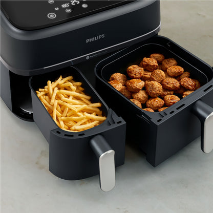 Philips 3000 Series Dual-Basket Airfryer, 9.5 Qt (9L)