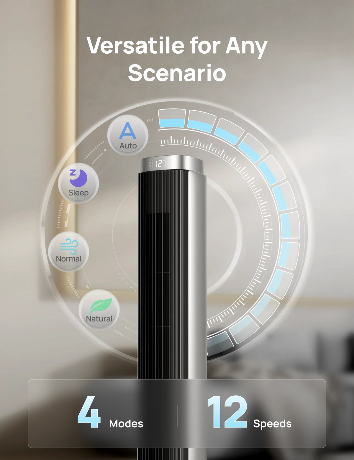 Smart Tower Fan Pilot Pro S