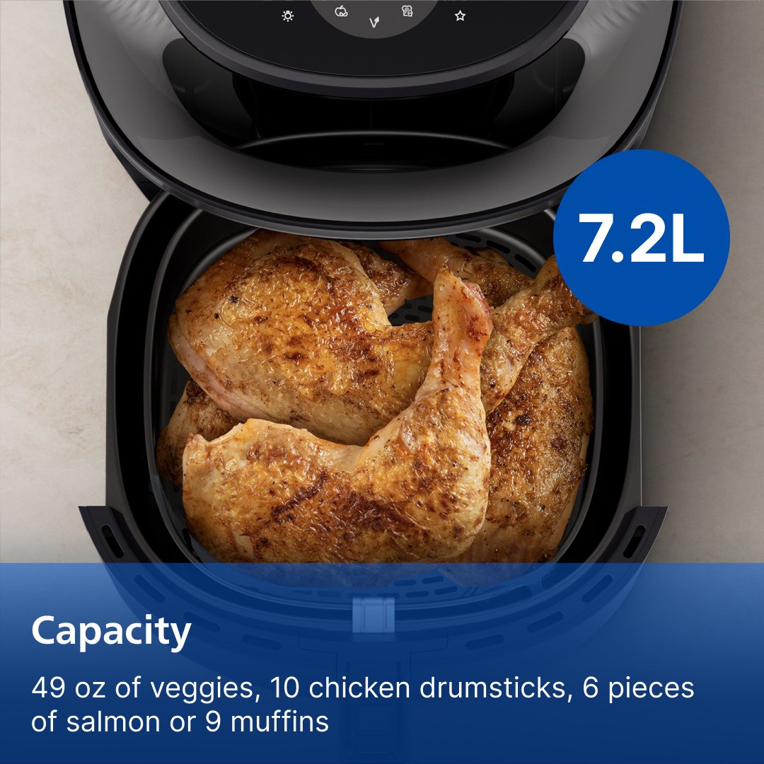 Philips 3000 Series Airfryer with Window, 7.6 Qt (7.2L)