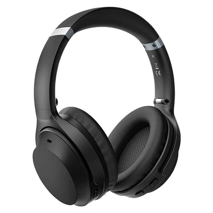 Mpow 40Hours Bluetooth Active Noise Cancelling Headphones CVC 8.0 Mic Hi-Fi Bass Foldable Wireless Wired Headset for Home Office