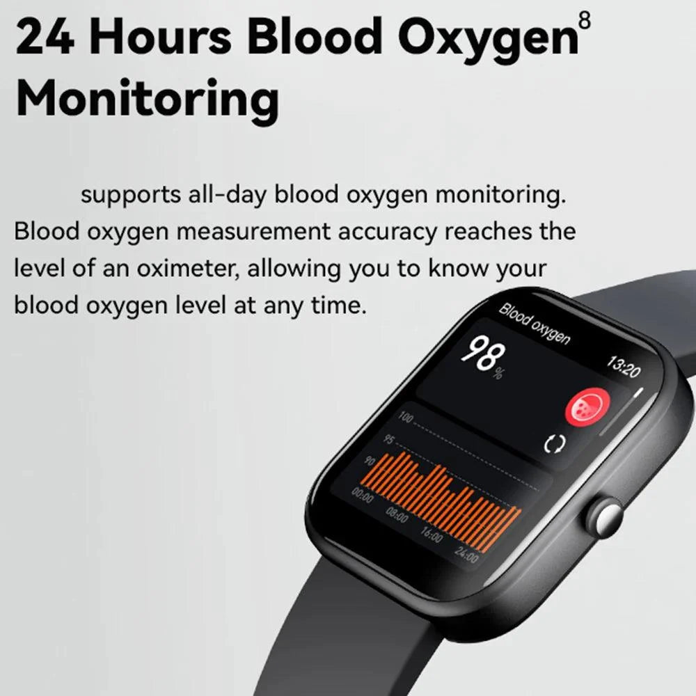 Men Smartwatch Fashion Bluetooth Call BT Music Alarm Clock Voice Assistant Waterproof Smart Watches For Android Phone G21
