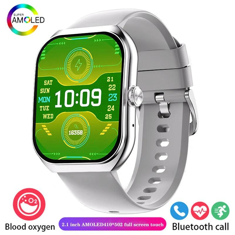 2024 UHD Bluetooth Smartwatch 2.1-inch Screen with 220mah Battery Professional Waterproof for Android iOS