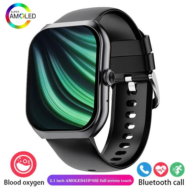 2024 UHD Bluetooth Smartwatch 2.1-inch Screen with 220mah Battery Professional Waterproof for Android iOS