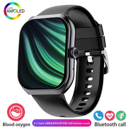 2024 UHD Bluetooth Smartwatch 2.1-inch Screen with 220mah Battery Professional Waterproof for Android iOS