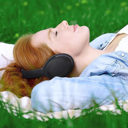 Mpow 40Hours Bluetooth Active Noise Cancelling Headphones CVC 8.0 Mic Hi-Fi Bass Foldable Wireless Wired Headset for Home Office