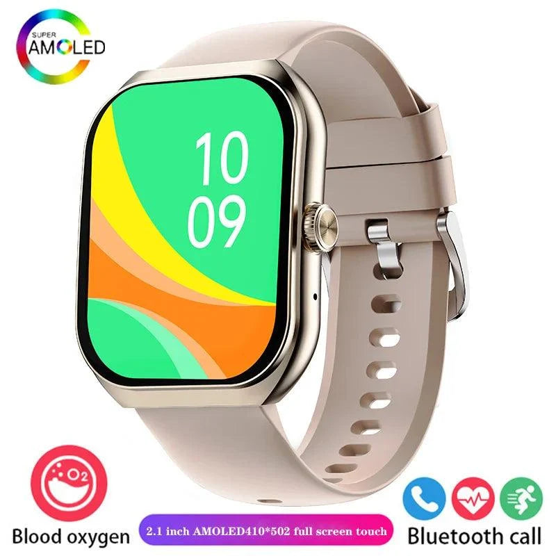 2024 UHD Bluetooth Smartwatch 2.1-inch Screen with 220mah Battery Professional Waterproof for Android iOS