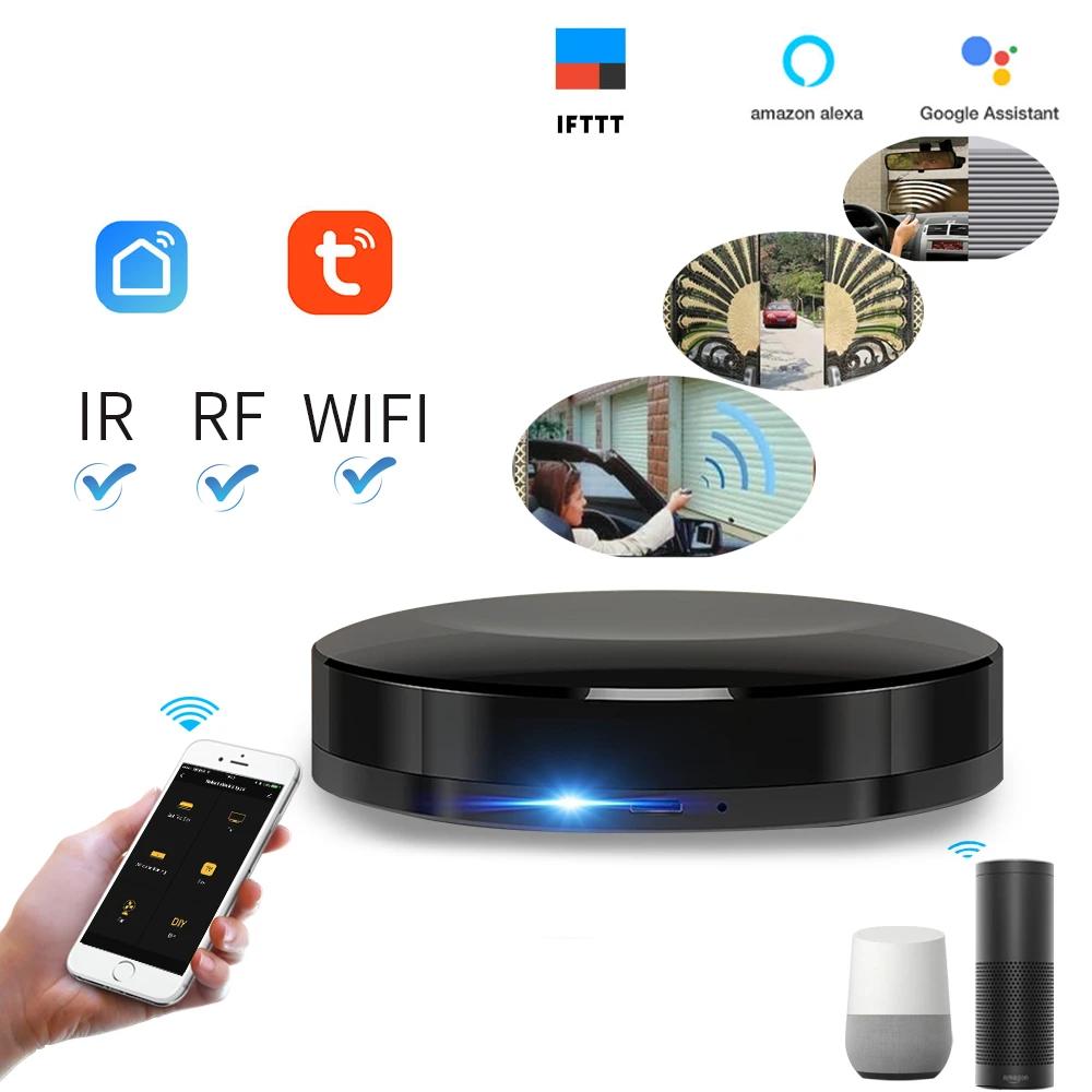 Universal WIFI+IR+RF Intelligent Smart Home Automation compatible for Alexa Google Home