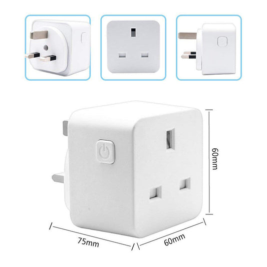 EPULA Smart WiFi Power Socket UK Plug Switch For Google Home